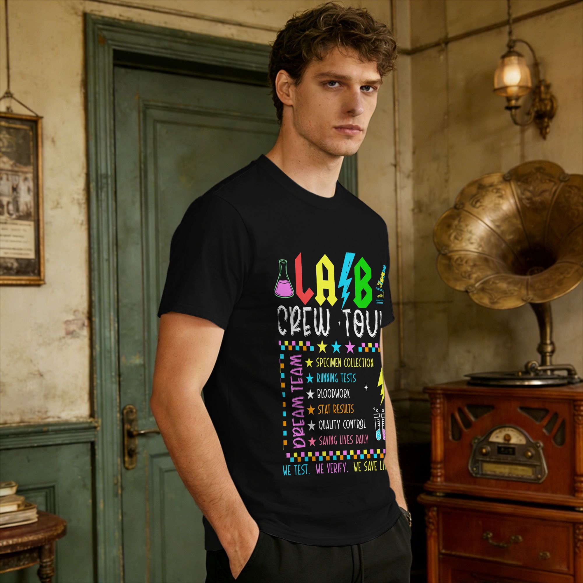 Vintage T-shirt Summer Lab Wee - Medical Lab Professionals Week recensie en prijs
